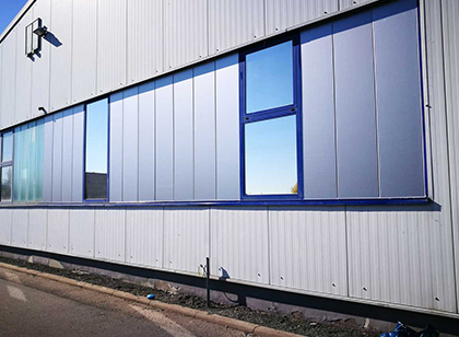 Sonnenschutzfolie für Grünglas von Hahn-Sonnenschutz
